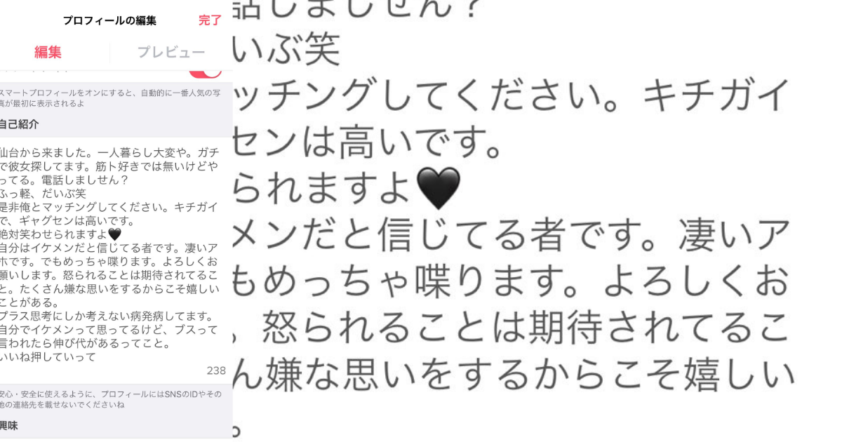 ティンダーでマッチ率２倍になる自己紹介のコツ 例文も公開 セフレンズ ネオヤリチンになる方法